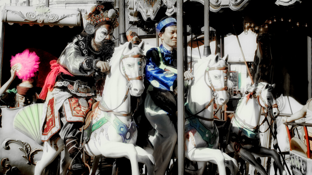 Earth’s burning carousel