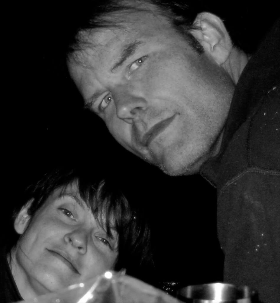 Firelight and Broken Glass at Big Sur