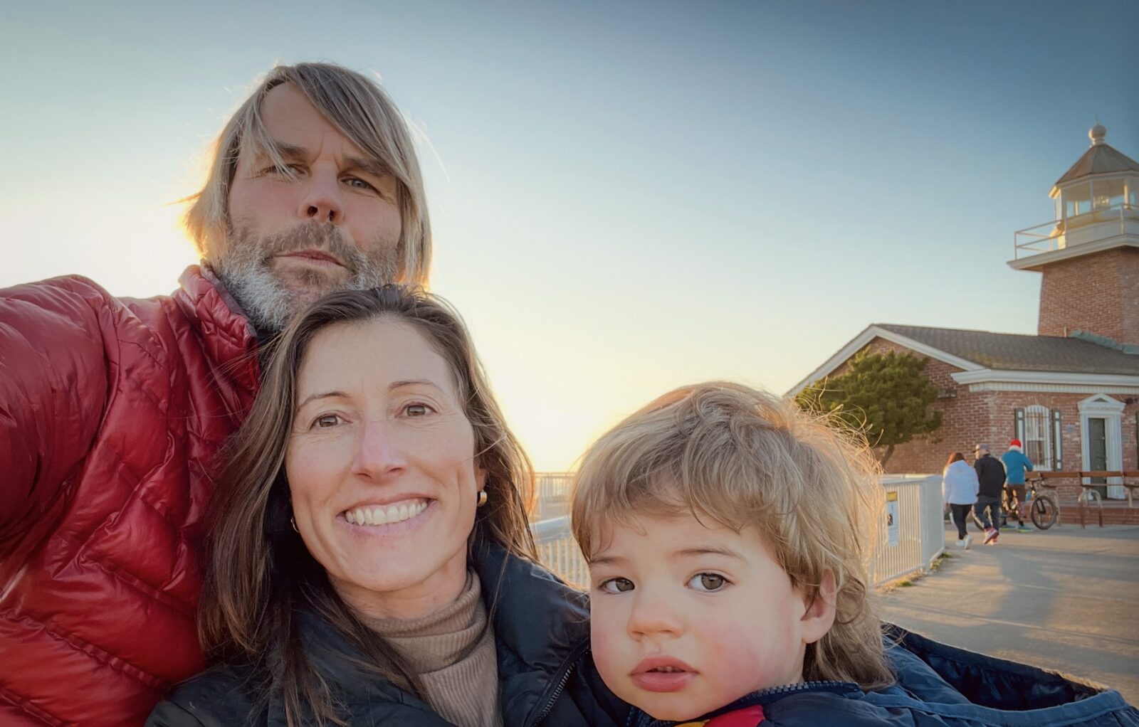 Lindsey Dillon and Jamie Lyons in Santa Cruz