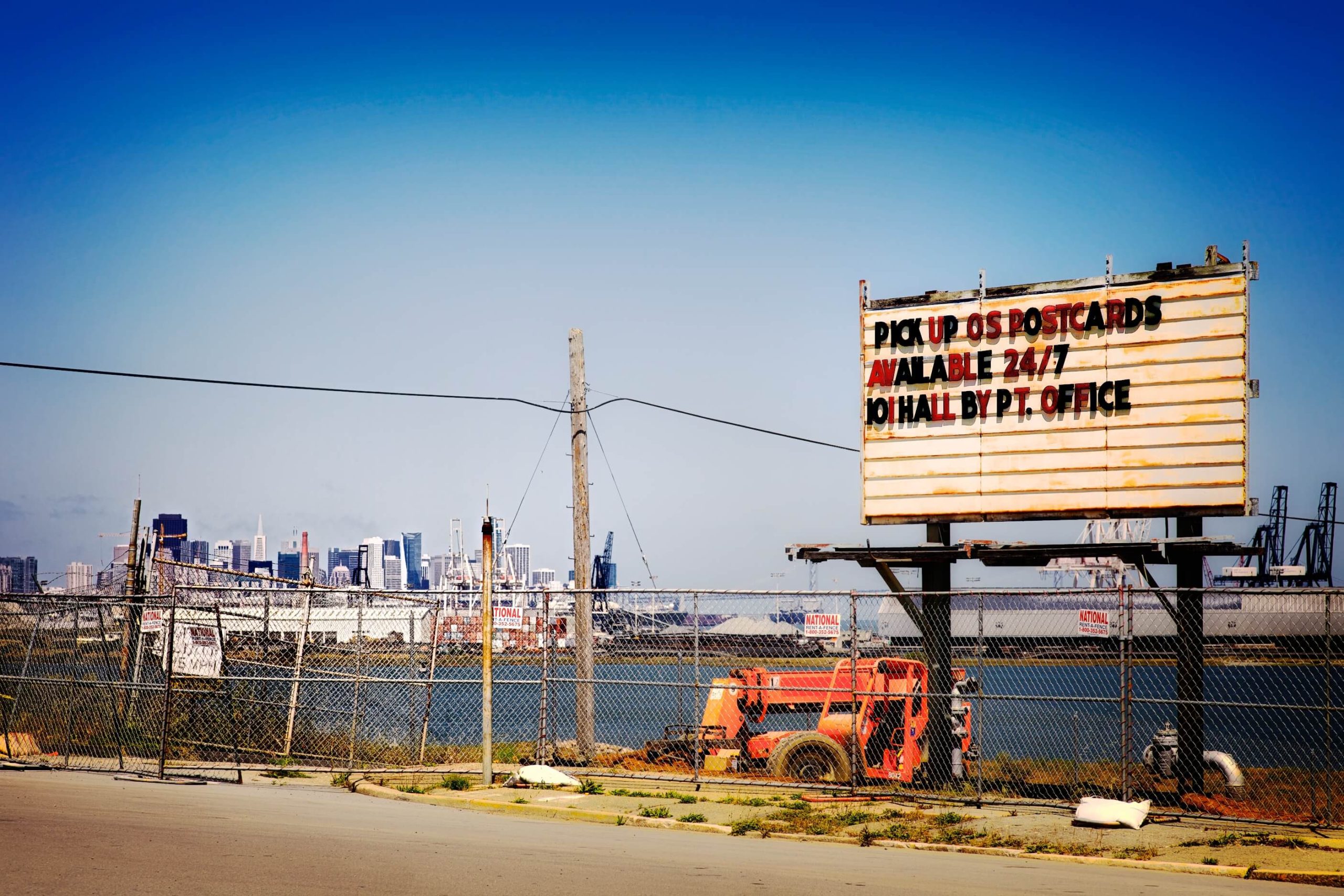 Postcards from the Margins: A Hunters Point Billboard