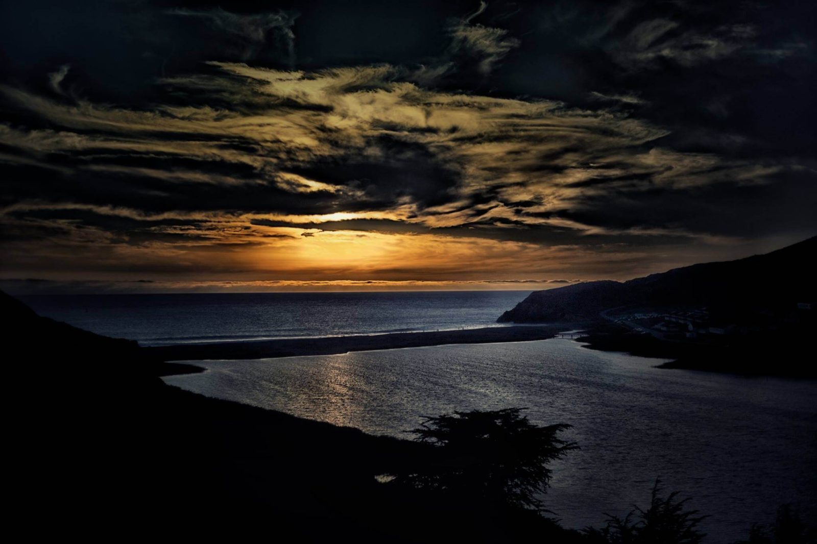 Rodeo Beach, Marin Headlands, sunset, ocean