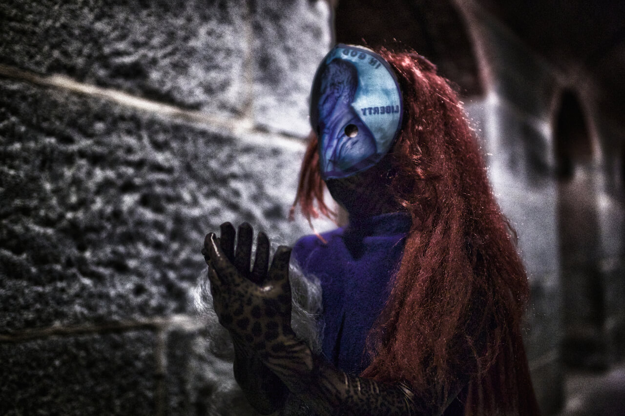 Nathalie Brilliant, site specific theatre, jean genet, the balcony, old mint, san francisco, collected works, performance