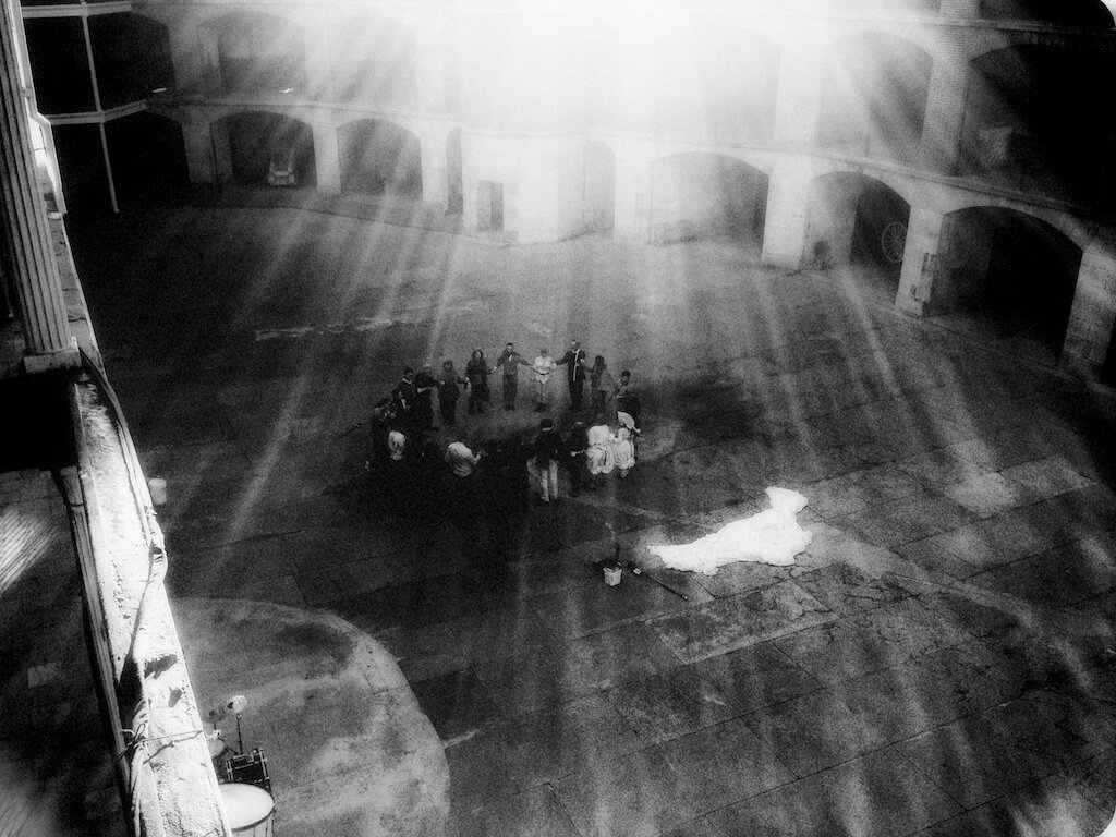 We Players, Circle, ritual, fort point, light, photography, jamie lyons, We Players Ritual