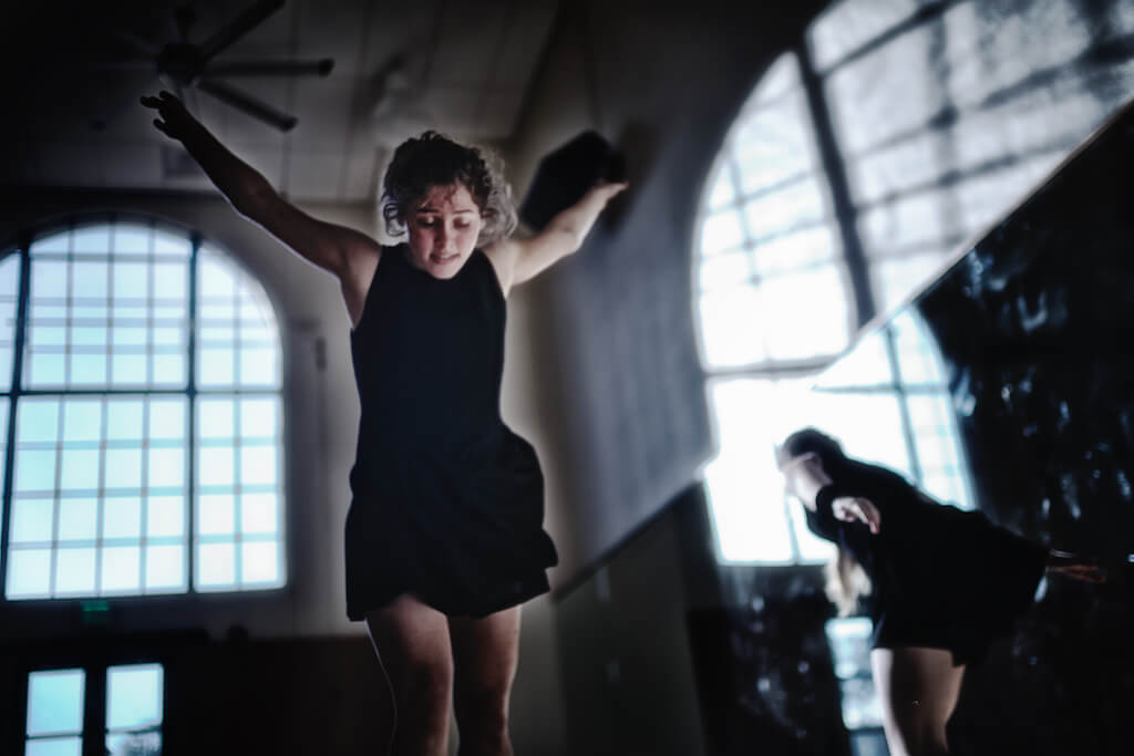 Roble Gym, Stanford, theater and performance stuides, Chocolate Heads, Aleta Hayes, dance, site specific, theater, theatre, san francisco performance, ghost architercture, Stanford Taps, arts, dancers, judy syrkin-nikolau, amber levine, jamie lyons, live art, performance art