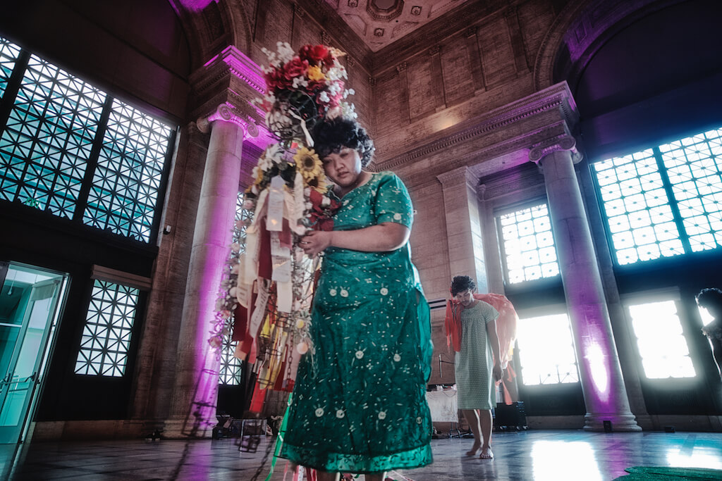 Ryan Tacata, Ryan Tacata Lolas, Asian Art Museum, Jose Abad, Maria Melinda Dávid, Derek Phillips, performance art photography, live art, installation art, Fillipino art, Fillipino artist, san francisco theatre, theatre bay area, Theatre Photography, Stanford Alumni, Stanford theater and performance studies, theatre documentation, Jamie Lyons, site specific theatre