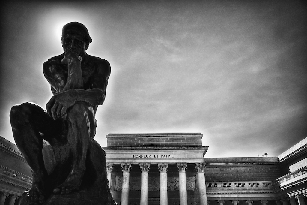 Rodin, Klimpt, Legion of Honor, San Francisco, art, artist, bay area, documentation, photography, Jamie Lyons, sculpture, Leica, The Thinker