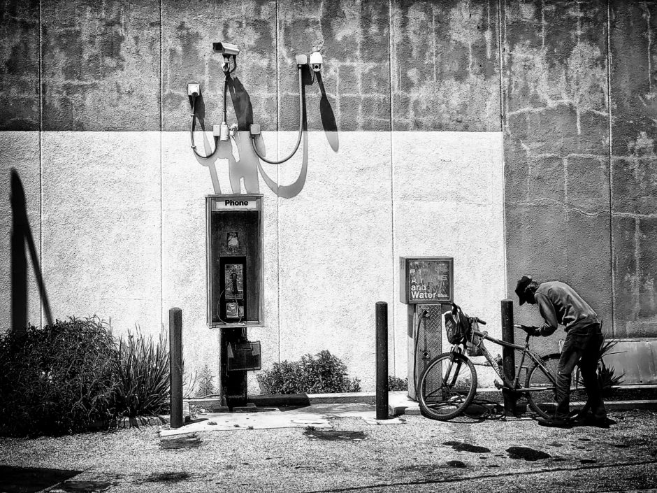 Pay Phone, Seaside, Superhero
