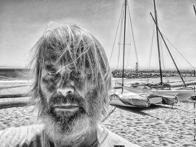 Solipsism on dreary beaches… grown almost ugly