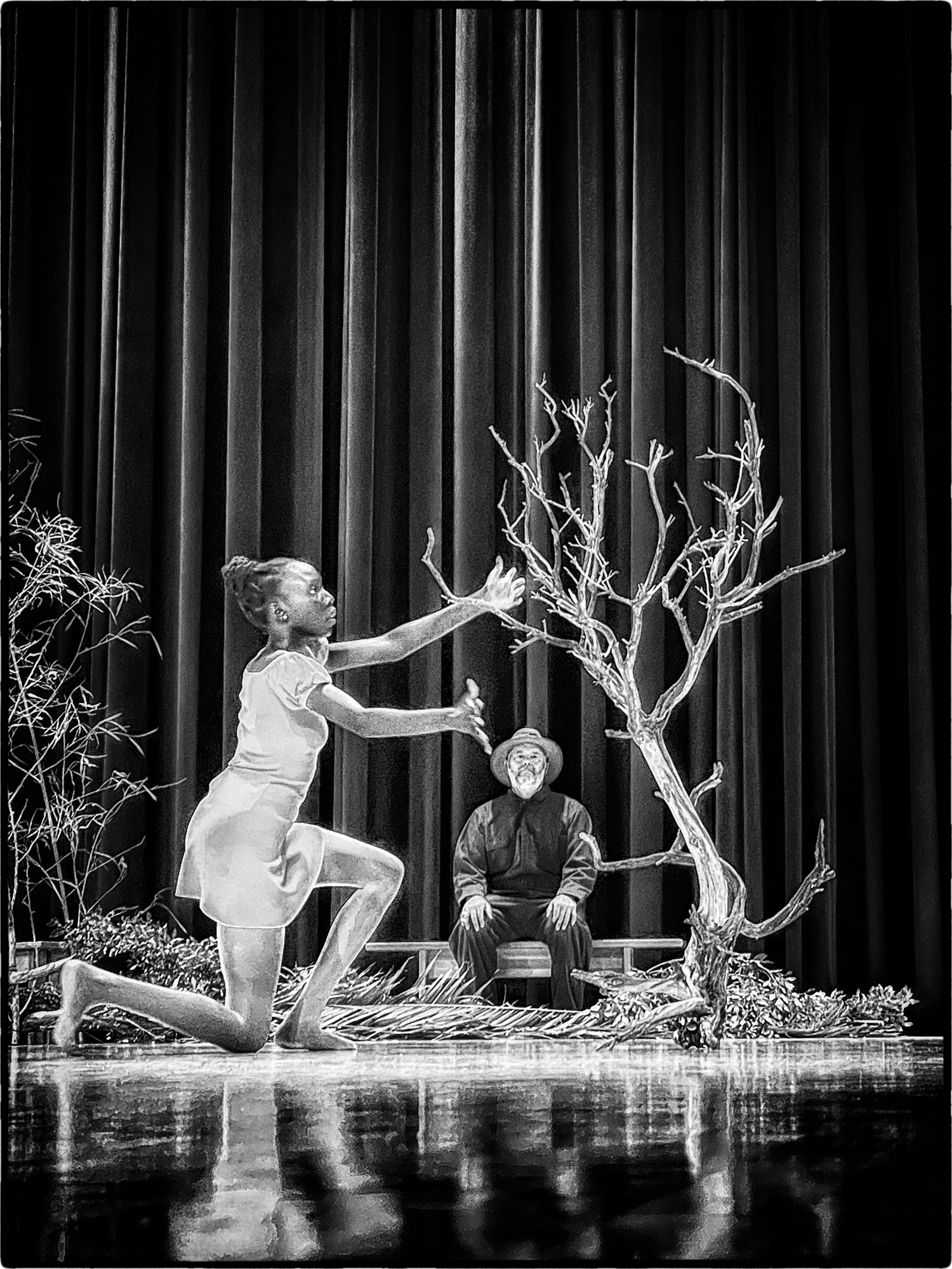 Chocolate Heads: Gardening after Dark