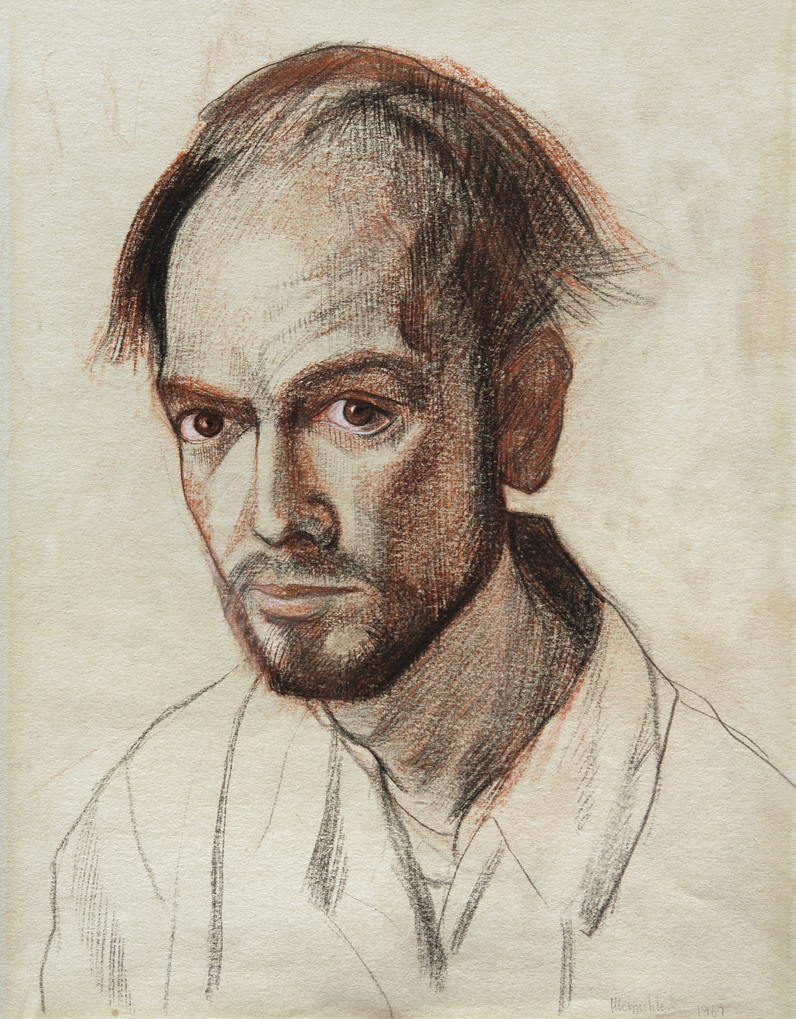 Alzheimer's self portraits, William Utermohlen