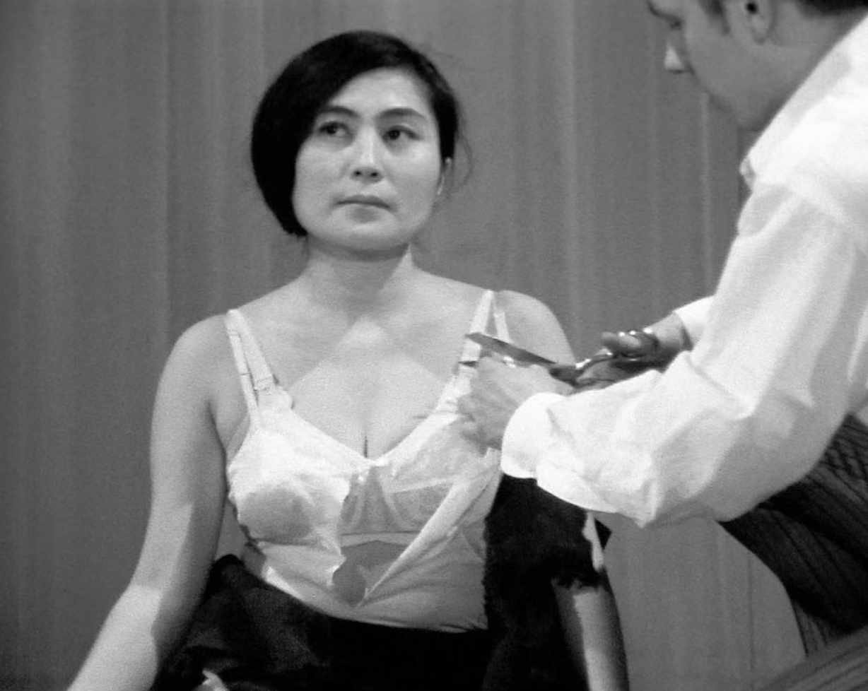Yoko Ono Cut Piece, performance documentation restored behavior, MPA Cut Piece performance
